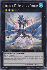 Number 17: Leviathan Dragon - BP01-EN027 - Rare - 1st Edition