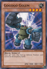 Gogogo Golem - BP01-EN164 - Common - 1st Edition