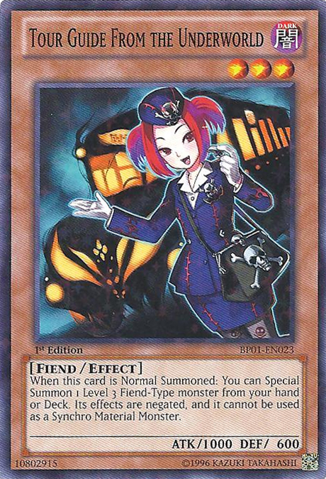 Tour Guide From the Underworld - BP01-EN023 - Starfoil Rare - 1st Edition