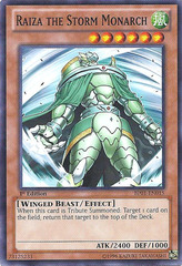 Raiza the Storm Monarch - BP01-EN015 - Starfoil Rare - 1st Edition