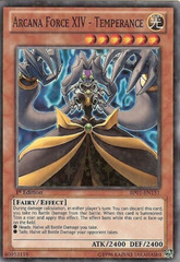 Arcana Force XIV - Temperance - BP01-EN151 - Starfoil Rare - 1st Edition