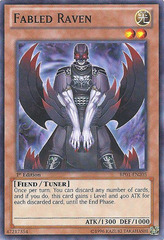 Fabled Raven - BP01-EN205 - Starfoil Rare - 1st Edition