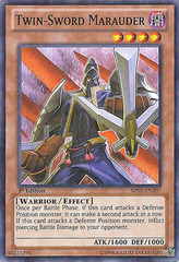 Twin-Sword Marauder - BP01-EN207 - Starfoil Rare - 1st Edition