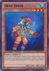 Deep Diver - BP01-EN017 - Rare - 1st Edition