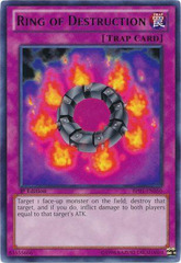 Ring of Destruction - BP01-EN050 - Rare - 1st Edition