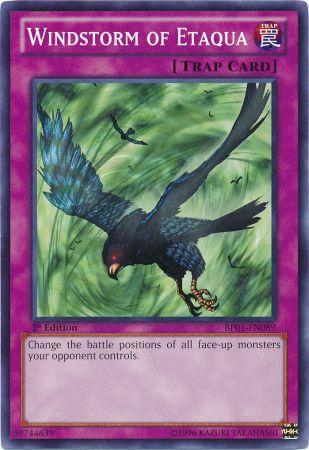 Windstorm of Etaqua - BP01-EN089 - Common - 1st Edition