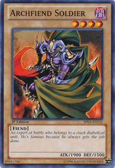 Archfiend Soldier - BP01-EN112 - Common - 1st Edition