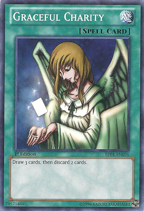 Graceful Charity - BP01-EN036 - Starfoil Rare - 1st Edition