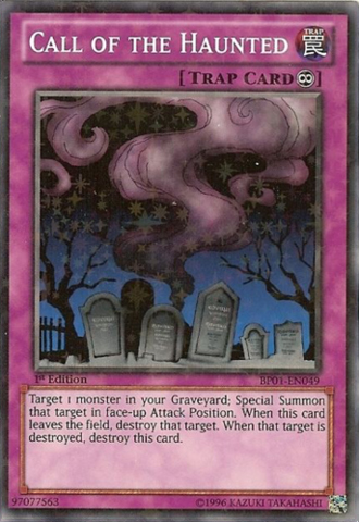 Call of the Haunted - BP01-EN049 - Starfoil Rare - 1st Edition