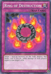 Ring of Destruction - BP01-EN050 - Starfoil Rare - 1st Edition