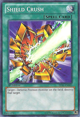 Shield Crush - BP01-EN080 - Starfoil Rare - 1st Edition