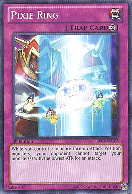 Pixie Ring - BP01-EN103 - Starfoil Rare - 1st Edition