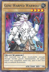 Gene-Warped Warwolf - BP01-EN116 - Starfoil Rare - 1st Edition