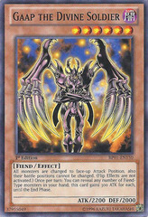 Gaap the Divine Soldier - BP01-EN150 - Starfoil Rare - 1st Edition