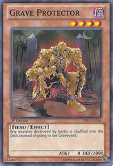 Grave Protector - BP01-EN186 - Starfoil Rare - 1st Edition