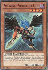 Blackwing - Zephyros the Elite - BP01-EN215 - Starfoil Rare - 1st Edition