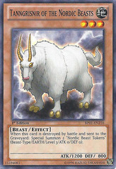 Tanngrisnir of the Nordic Beasts - BP01-EN216 - Starfoil Rare - 1st Edition