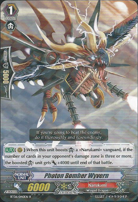 Photon Bomber Wyvern - BT06/040EN - R