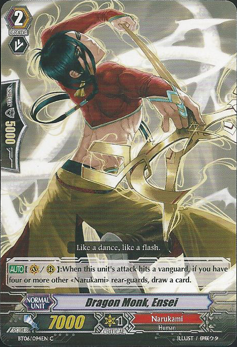 Dragon Monk, Ensei - BT06/094EN - C