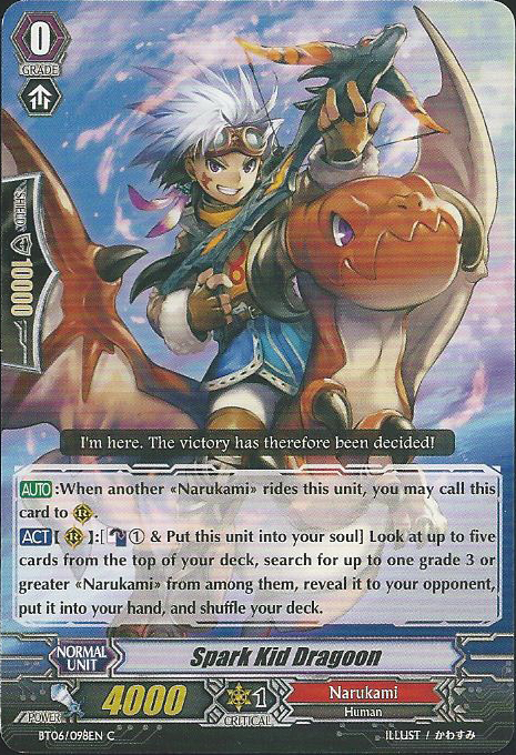 Spark Kid Dragoon - BT06/098EN - C