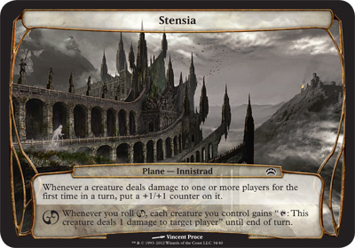 Stensia - Oversized Plane Card