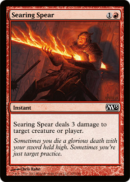 Searing Spear - Foil