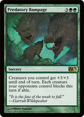 Predatory Rampage - Foil