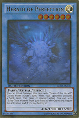 Herald of Perfection - GLD5-EN030 - Ghost/Gold Hybrid Rare - Limited Edition