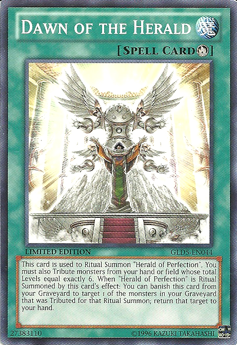 Dawn of the Herald - GLD5-EN044 - Common - Limited Edition