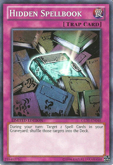 Hidden Spellbook - GLD5-EN048 - Common - Limited Edition Hidden Spellbook - GLD5-EN048 - Common - Limited Edition