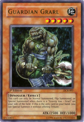 Guardian Grarl - DCR-007 - Ultra Rare - 1st Edition