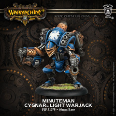 PIP31075 WRM Cygnar Minuteman Blister