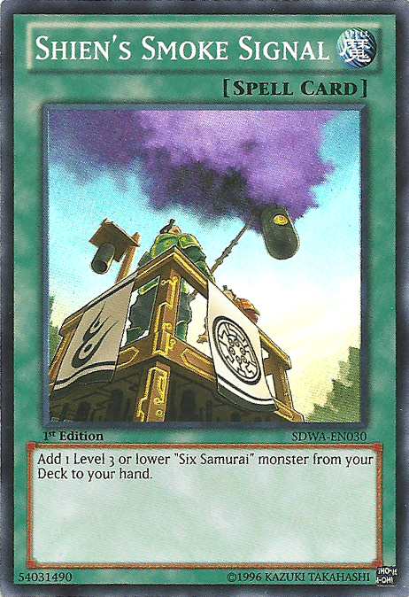 yugioh samurai warlords 1st edition structure deck Yu-Gi-Oh! - Legendary Six - Kizan (SDWA-EN016) - Deck: Samurai - is a strategic trading card game in two players Duel each other using a variety of Monster YUGIOH SAMURAI WARLORDS 1ST EDITION