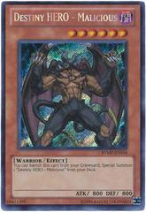 Destiny HERO - Malicious - RYMP-EN034 - Secret Rare - Unlimited Edition