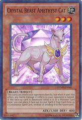 Crystal Beast Amethyst Cat - RYMP-EN041 - Super Rare - Unlimited Edition