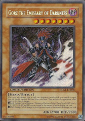 Gorz the Emissary of Darkness - DLG1-EN000 - Secret Rare - Limited Edition