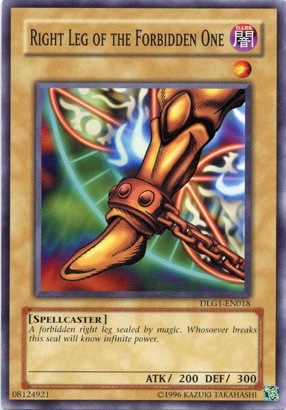 Jambe droite de lInterdit - DLG1-EN018 - Commun - edition illimitee // Dark Legends
