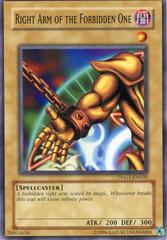 Right Arm of the Forbidden One - DLG1-EN020 - Common - Unlimited Edition