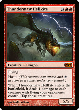 Thundermaw Hellkite - Foil