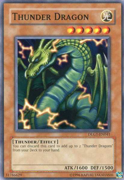 Thunder Dragon - DLG1-EN041 - Common - Unlimited Edition