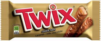 Twix Caramel Candy Bar Countgood 2oz 36ct