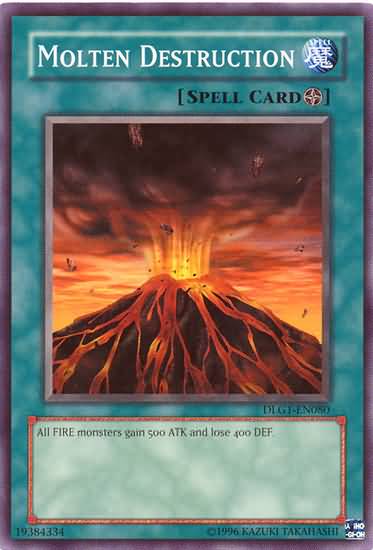 Molten Destruction - DLG1-EN080 - Common - Unlimited Edition