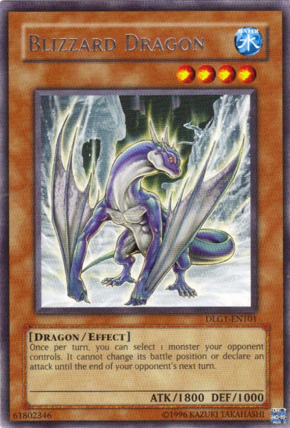 Blizzard Dragon - DLG1-EN101 - Rare - Unlimited Edition