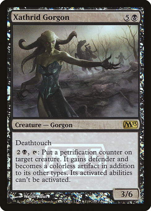 Xathrid Gorgon - Foil - Prerelease Promo