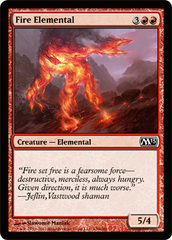 Fire Elemental - Foil