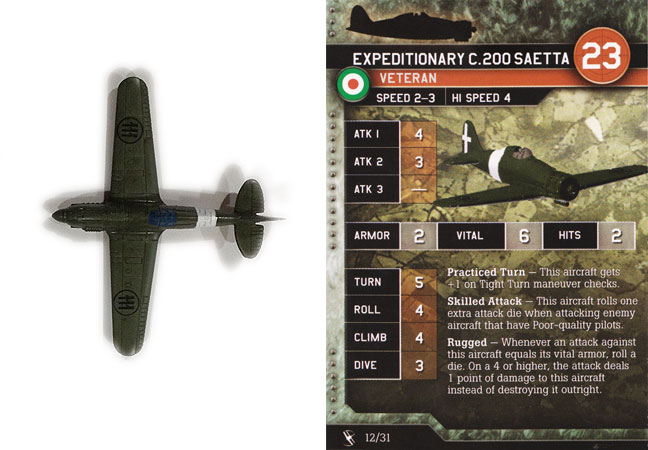 Expeditionary C.200 Saetta