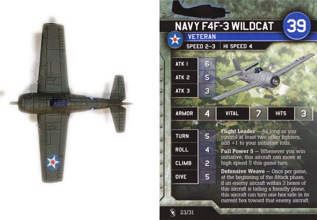 Navy F4F-3 Wildcat