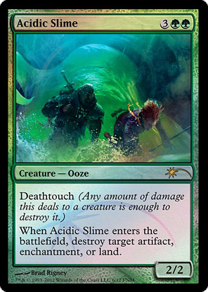 Acidic Slime - Foil FNM 2012