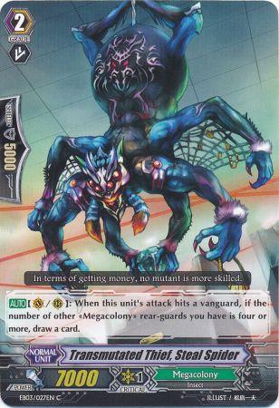Transmutated Thief, Steal Spider - EB03/027EN - C