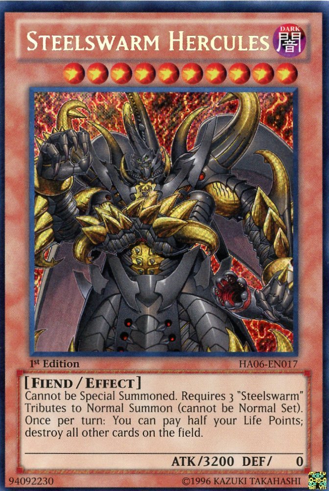 Steelswarm Hercules - HA06-EN017 - Secret Rare - 1st Edition